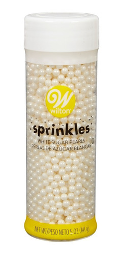 Sprinkles De Perlas Blancas Marca Wilton