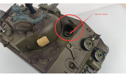 Heng Long Tk7.0 1/16 Escala Radio Control Remoto Us M4a3 ...