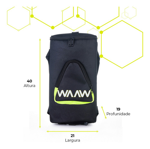 Bolsa Case Capa Compatível Com Waaw By Alok Infinite 100 Top