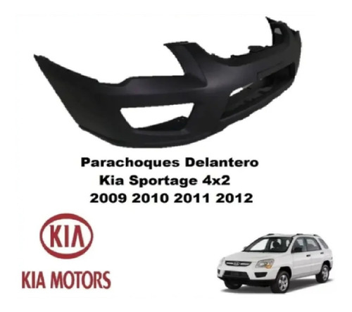 Parachoques Delantero  Kia Sportage  2009 2010 2011 2012