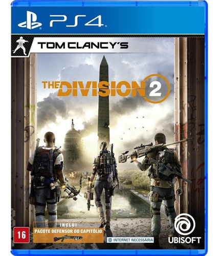 Tom Clancy's The Division 2 - Ps4 ( Lacrado, Mídia Física)