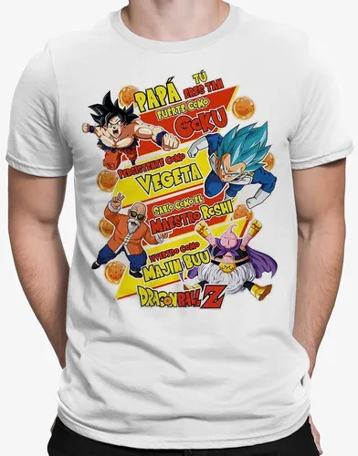 Playera Día Del Padre, Dragon Ball Z | Meses sin intereses