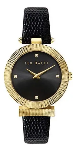 Reloj Ted Baker Bow Para Mujer Con Correa De Piel Con Estamp