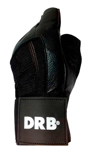 Guantes Fitness Drb® Cuero Con Muñequera - Pesas & Gimasio