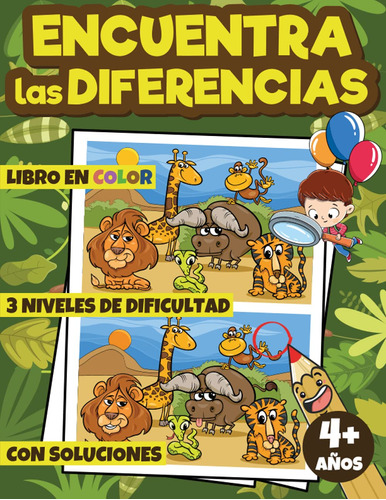 Encuentra Las Diferencias: Mi Gran Libro De Las Diferenci...