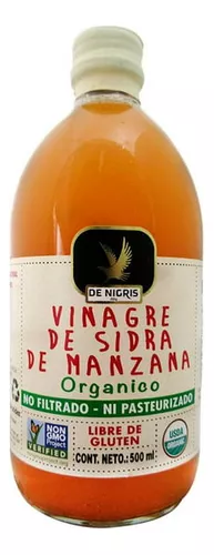 Vinagre De Nigris de sidra de manzana orgánico 500 ml