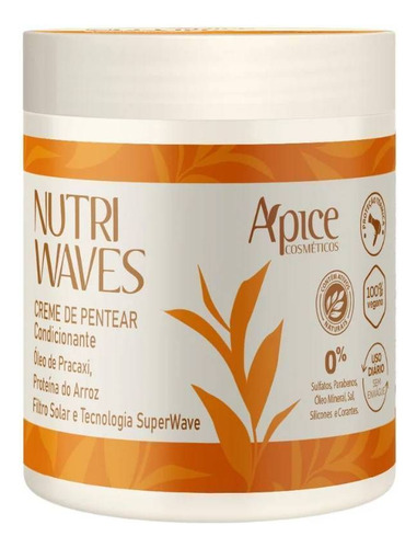 Kit Apse Apice Nutri Waves Completo 5 Produtos Tratamento