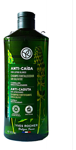 Shampoo Fortificante Yves Rocher Complemento Anti-caída 