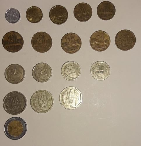 Monedas Antiguas De Perú