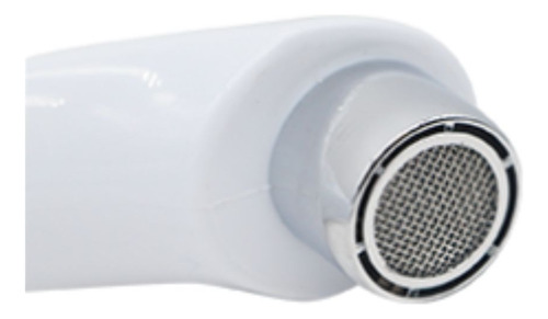 Llave Lavabo Cnx 1/2 Blanca 18cm Color Blanco