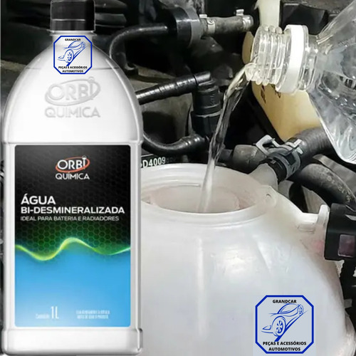 Agua Desmineralizada P Radiadores Baterias 4 Litros Orbi
