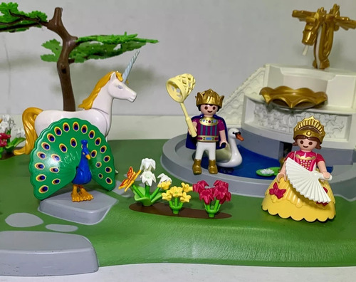 Playmobil 4137 Super Set Castillo Jardín Del 2006 Retromx (Usado)
