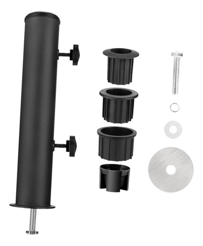 Tubo De Soporte Tubo Pesado De Mármol Negro Pole De Del