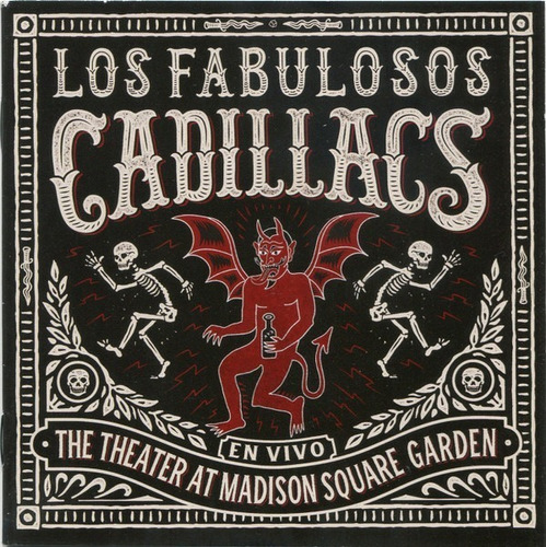 Los Fabulosos Cadillacs  En Vivo The Theater At Madison Cd