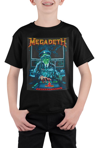 Playera Megadeth Holy Wars The Punishment Heavy Metal