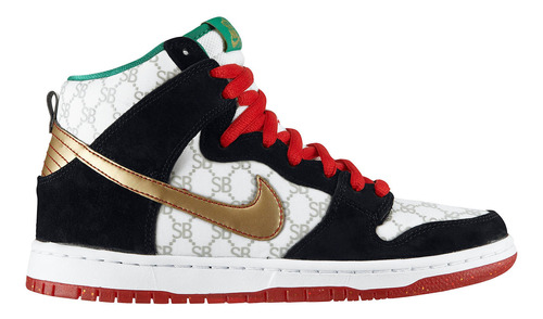 Zapatillas Nike Sb Dunk High Black Sheep 313171-170   