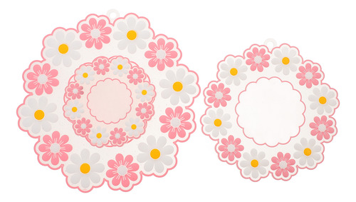 Posavasos De Silicona Con Soporte Para Ollas, Decoración, 3