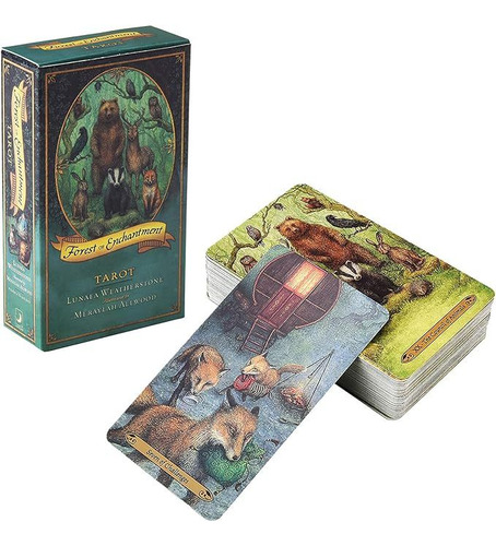 Tarot Forest Of Enchantment 1 Juego De 78 Tarjetas