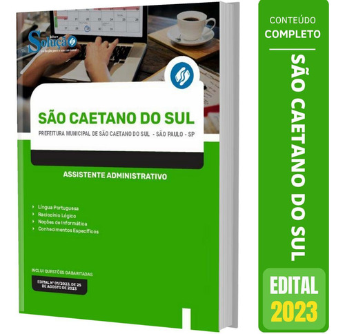 Apostila São Caetano Do Sul Sp 2023 Assistente