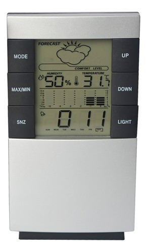 Lcd Digital Temperatura Humedad Termómetro Tiempo En Casa