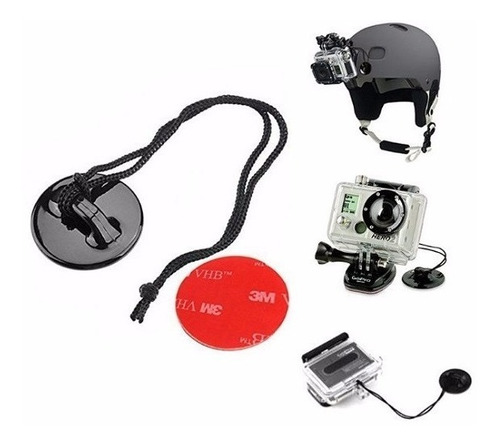 Corda Alça De Segurança Gopro Strep Com Adesivo 3m