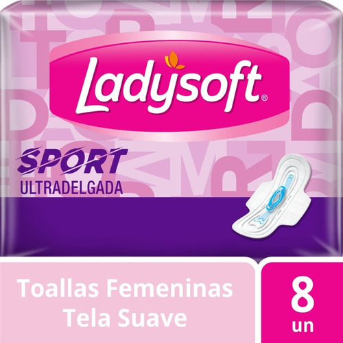 Toalla Higiénica Ladysoft Sport 8 Un