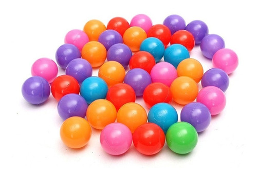 25x Pelotas Plastico 4cm Alberca Infantil Piscina Bebe Niños