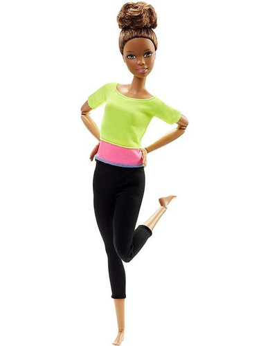 Muñeca Barbie Made To Move Gymastic Posable