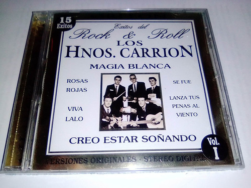 Los Hermanos Carrión Cd Éxitos Del Rock & Roll Orfeón 2008