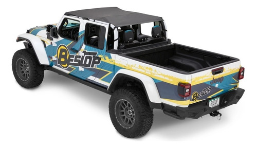 Bikini Jeep Wrangler Jt Gladiador 2019-2023 Rubicon Toldo