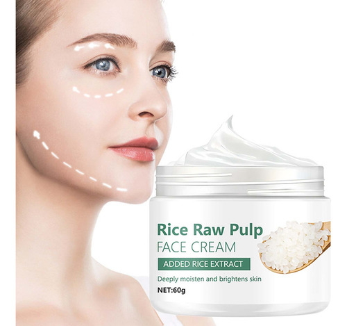 Crema Facial Con Fermento De Arroz Z, 60 G, Hidratante, Refr