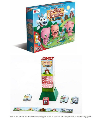 Imagen 2 de 3 de Top Toys Los tres chanchitos y el lobo 941