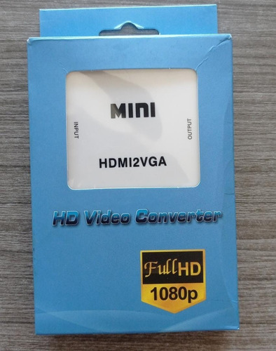 Mini Convertidor De Video Hdmi A Vga 