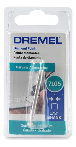 Diamante Para Grabado En Metal, Vidrio 7105 Dremel