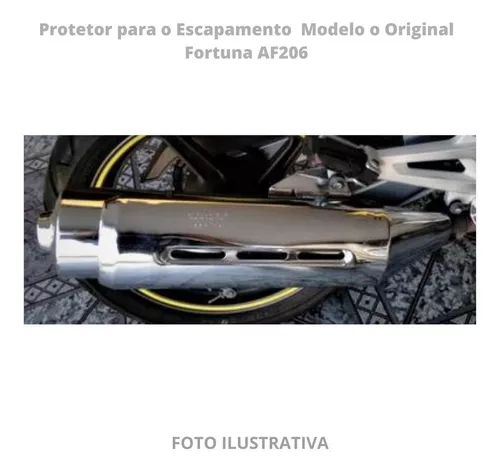 Escapamento Modelo 788 Cbx 250 Twister - Acompanha Abraçadeira