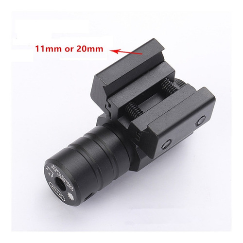 Imagen 6 de 8 de Mira Láser Mini Para Riel Picatinny 11 Y 20mm