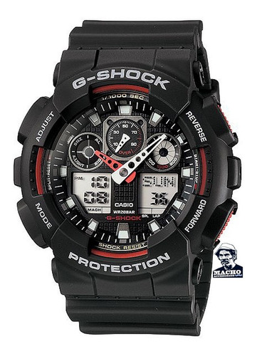 Reloj Casio G-shock Ga100-1a4 En Stock Original Con Garantía