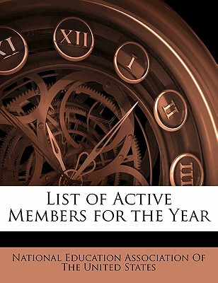 Libro List Of Active Members For The Year - National Educ...