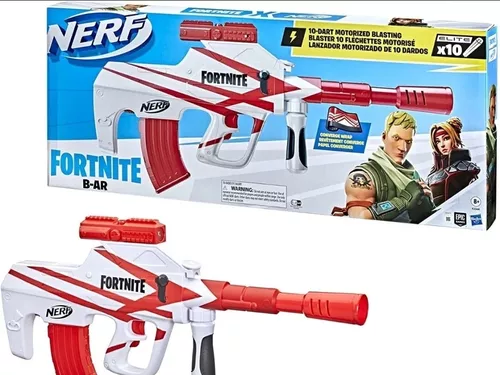 Nerf fortnite metralhadora promocao