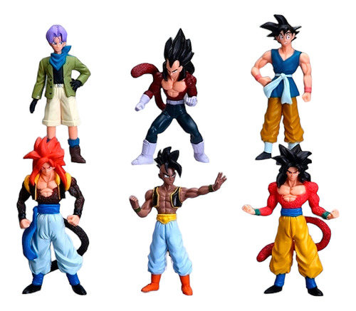 Dragon Ball Z Set 6 Figuras Varios Modelos