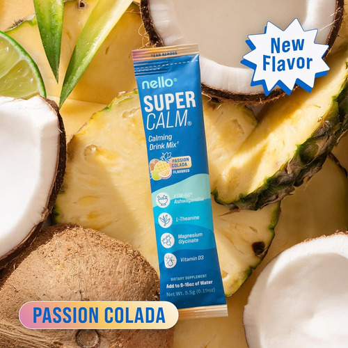 Bebida En Polvo Nello Sabor Pasion Colada 20pakcs