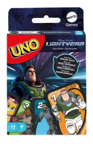 Juego De Mesa Uno Edicion Especial Buzz Lightyear Toy Story