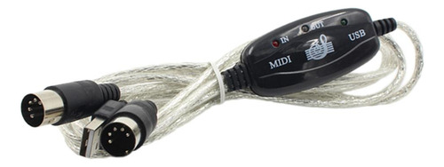 Adaptador De Interfaz Midi Midi Music Keyboard Piano