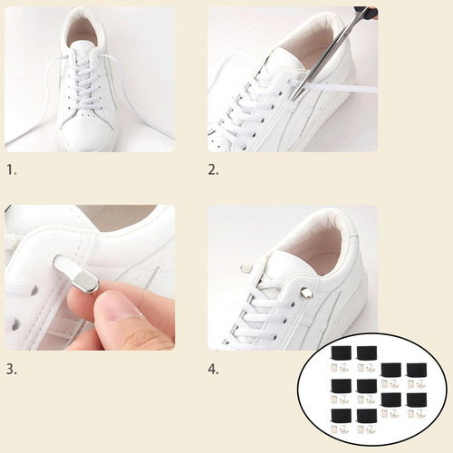 Cordones De Zapatos Elásticos Para Hombres Y Mujeres