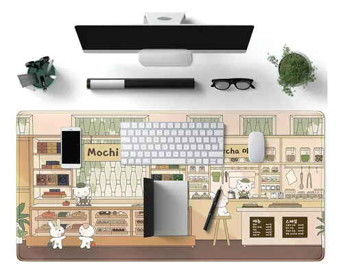 Kawaii Cute Desk Mat Anime Japonés Alfombrilla De Ratón Gran