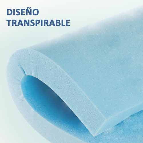 Colchoneta Memory Foam King Size Confort 190x200x7cm
