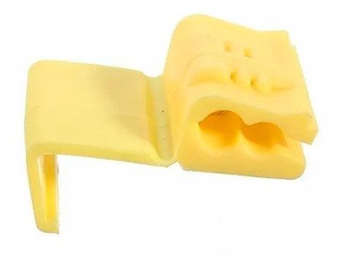 250pçs Conector Derivação Emenda Cabos Fios Amarelo 4 A 6mm