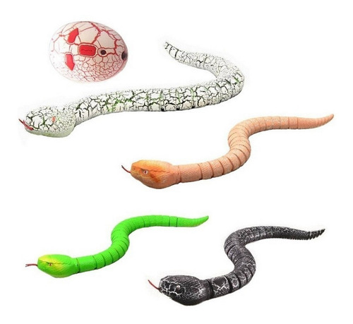 Serpiente Robot Recargable Control Remoto Culebra Bromas