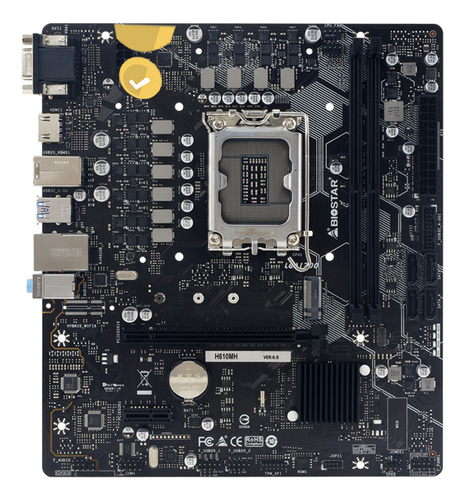 Mainboard Biostar H610mh S1700 12va Gen Ddr4 Vga Hdmi 4k M.2