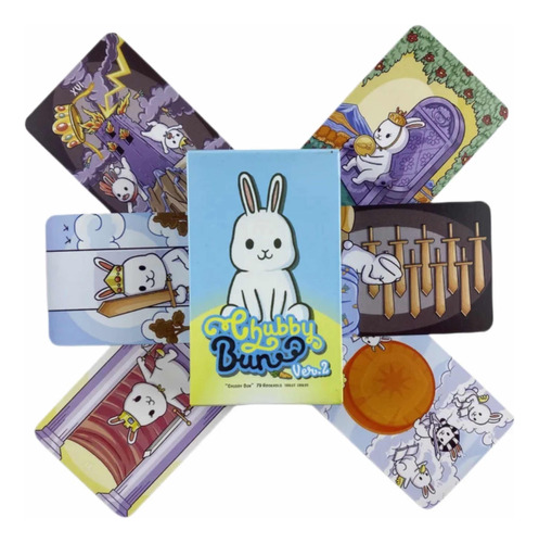 Tarot Conejito Gordito Cartas Bunny Chubby Bunny